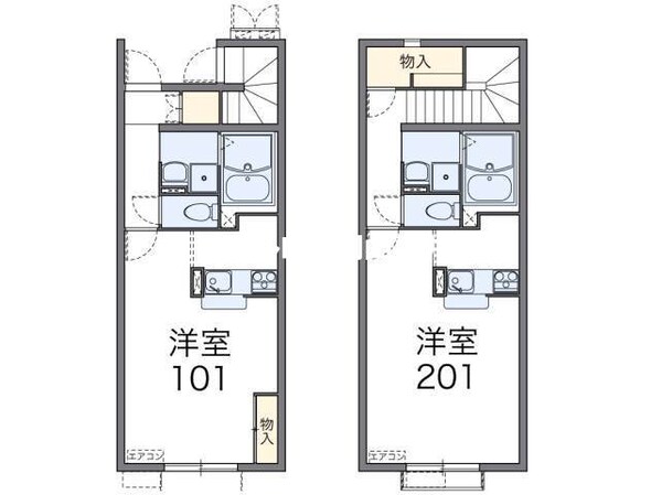 レオネクスト杉の物件間取画像